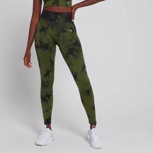 Green Camo Leggings & Sports Bra (MyProtein)